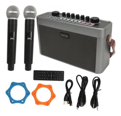 Altavoz, Micrófono Inalámbrico, Máquina De Karaoke (2), Tarj