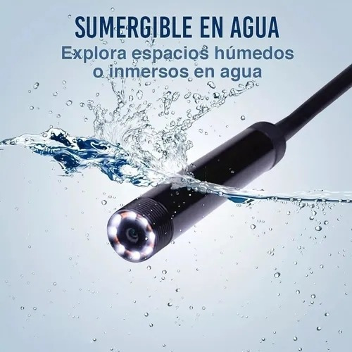 Camara Endoscopio 5.5mm Otg 5m Android Entrada Led Flexible