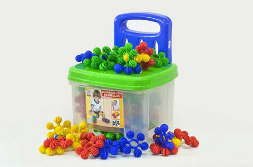 Jugando Con Estrellas 32 Pcs Apilables New Plast Bochatoys