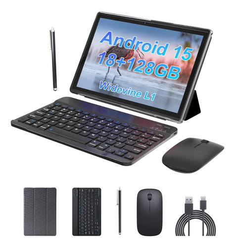 Android 15 Tablet 10 Polegadas Tablet 2 Em 1tablets Com T...