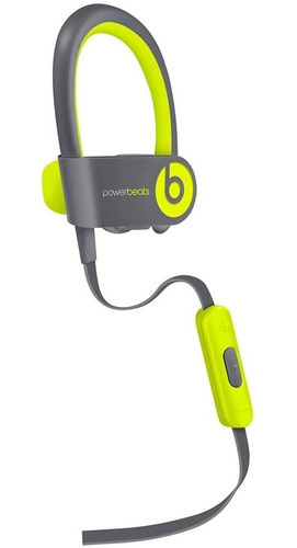 Fone De Ouvido Beats Powerbeats 2 Wireless Anti-suor Academia Corrida (razer,hyperx,logitech) Cor Amarelo