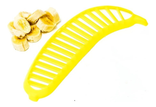 Fatiador Cortador Para Banana Frutas Sobremesas De Plástico