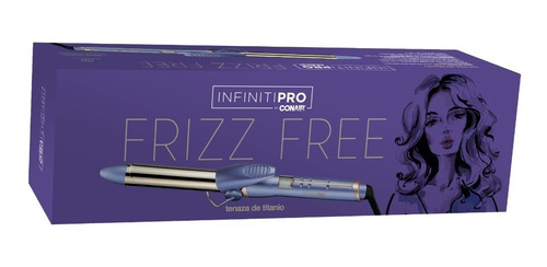 Imagen 5 de 5 de Tenaza Conair Frizz Free Tenaza 1 Titanio Ceramica Cd600es