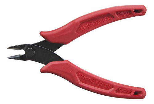 Pinzas De Corte Diagonal De Acero Mango Rojo De 5 Pulgadas