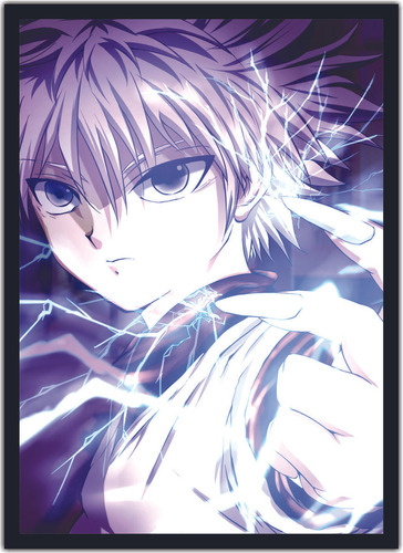 Dibujo de marco de anime Hunter X Hunter con marco G01