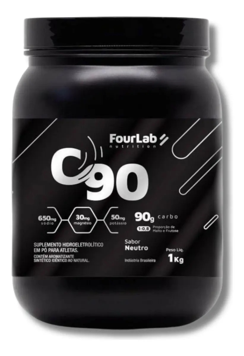 Carboidrato Em Pó 1kg Neutro Fourlab Suplemento Sem Glúten