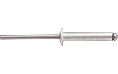 Rebite Repuxo De Alumínio 3,2x12,0mm Mandril Aço Com 100 Peç