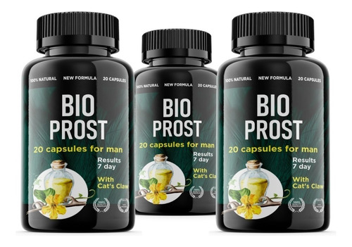 Bio Prost Importado Original Pack X 03 Frascos