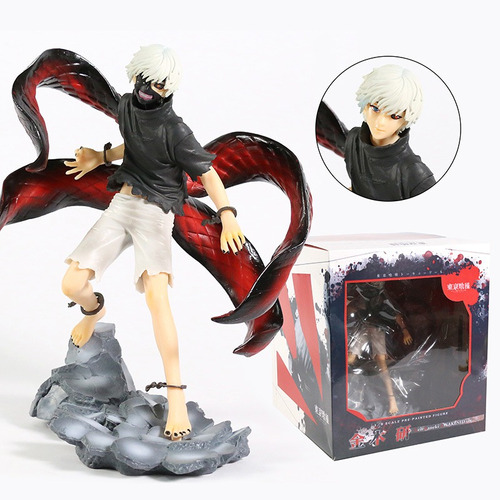 Figura De Acción Tokyo Ghoul Kaneki Ken Con Cabeza Reemplaza