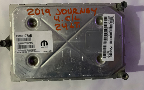 Computadora De Motor Ecm 2019 Dodge Journey 2.4 Litros 127ab