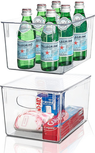 Caja Organizadora Multiuso De Plástico Grande Transparente