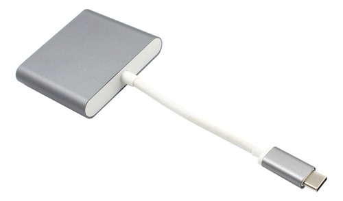 Hub Usb-c Cable Adaptador Multipuerto Av Digital Tipo C A 4k