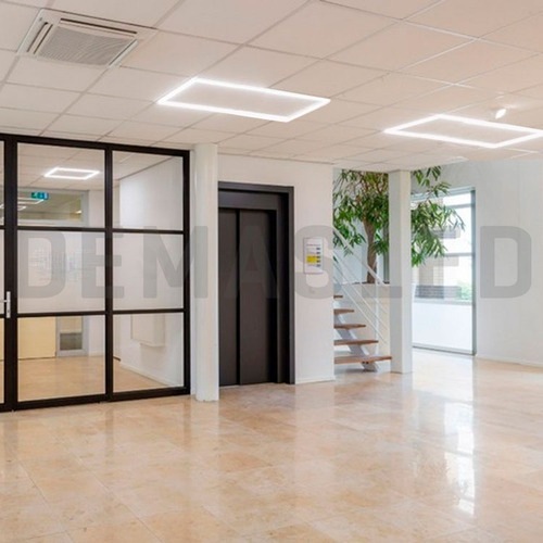 Marco Luminoso Led 120x30cm 48w Luz Blanco Frio 220v