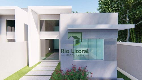 Casa À Venda, 61 M² Por R$ 230.000,00 - Extensão Serramar - Rio Das Ostras/rj - Ca1148