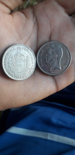 Lotes De Monedas De 5 Bolívares De Los Años 1973-1977