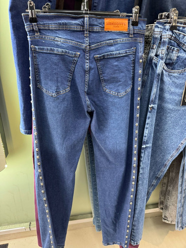 Pantalon Jean Mujer Elastizado Mendotty