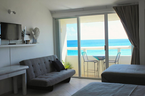 Imagen 2 de 18 de Penthouse Frente Al Mar, Roof Garden Privado Con Vista Al Ma