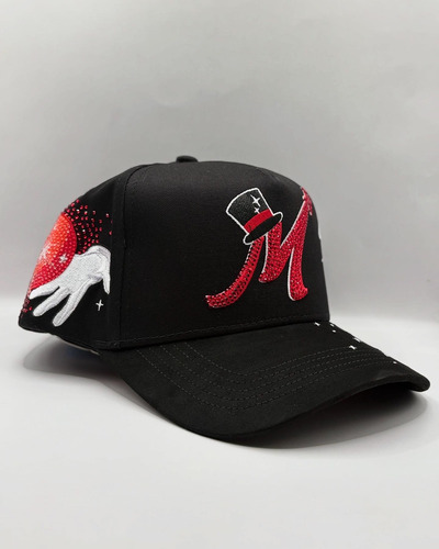 Gorra Thirty One Hats El Mago Original Edición Limitada Negro Ajustable Lisa