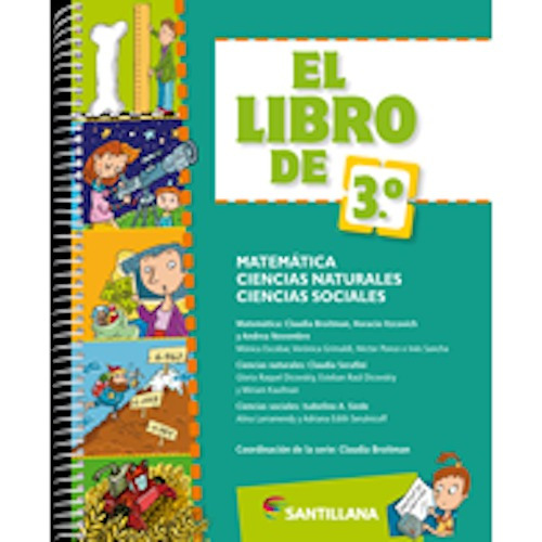 El Libro De 3ro - Matemática, Cs. Sociales Y Naturales