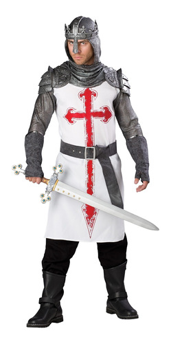 Disfraz De Deluxe Men's Crusader Knight