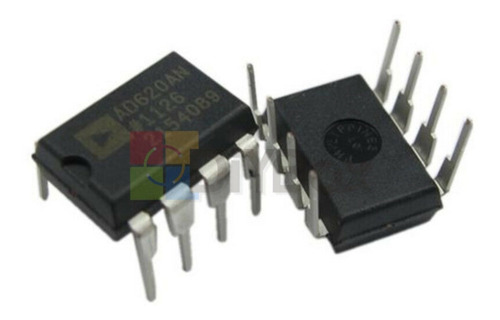 3 Pza Amplificador De Instrumentación Ad620 Ad620an
