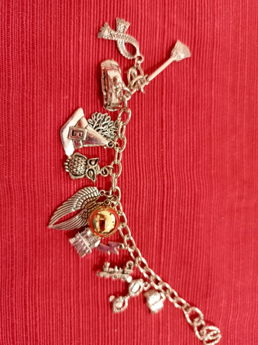 Pulsera Con Dijes Harry Potter 