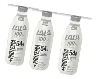 Lala 100 Leche Sin Lactosa Con Proteína 1 L Pack 3pzas