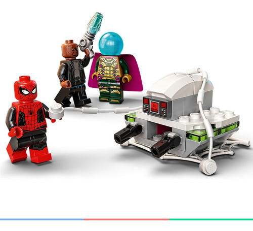 Lego Super Heroes 76184 Spider-Man contra Drone y Mysterio