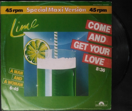 Lime- Come And Get Your Love (special Maxi Version) -germany
