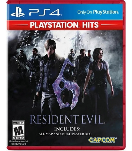 Resident Evil 6  Playstation Hits Capcom PS4 Físico