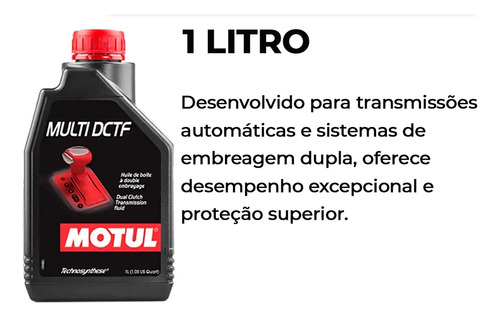 Óleo Transmissão Automática Dupla Embreagem Motul Multi Dctf