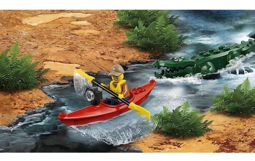 Lego City Jungle Explorers Set Jungle Lab 60160 De 426 Pie