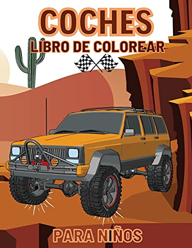 Coches Libro De Colorear Para Niños: Una Gran Coleccion De 5