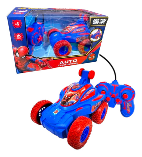 Auto Radio Control Marvel Spiderman Carrera Niño Original