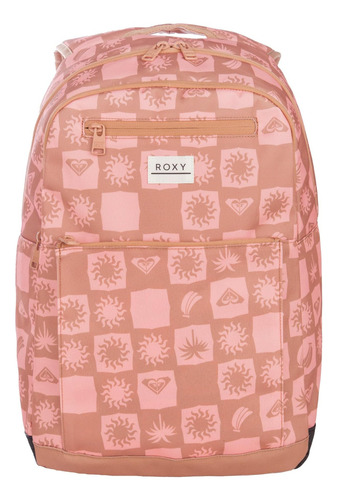 Roxy Mochila Mediana Here Your Are Para Mujer, Camel Ax,