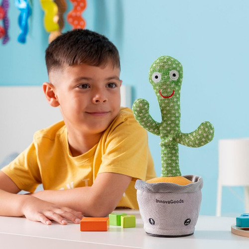 Innovagoods Dancing Cactus, Dancing Cactus Repite En Español