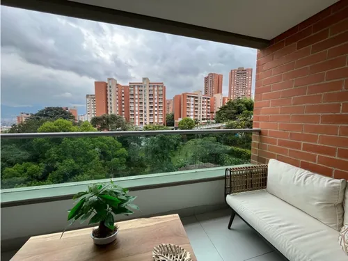 Apartamento Con Súper Balcón Y Vista- Área 116 Mt- 3 Alcobas-los Mesa