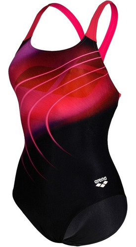 Imagen 4 de 6 de Malla Natación Arena Mujer Entera Entrenamiento Colores Estampados Baires Deportes Distr Oficial En Oeste Gran Bs As