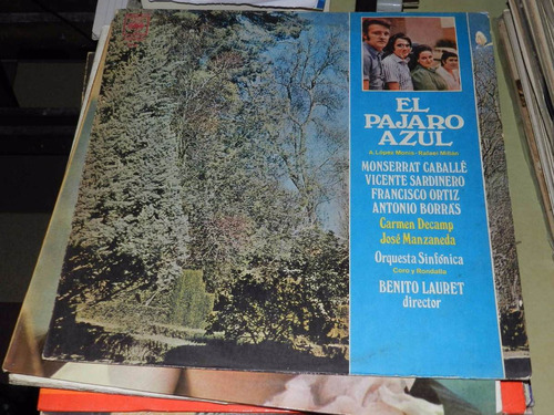 Vinilo 2552 - El Pajaro Azul - Monserrat Caballe - Cbs 