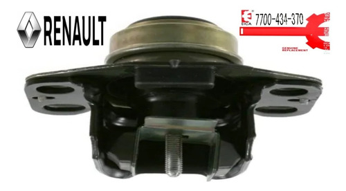 Base De Motor Derecha Rh 4 Huecos Renault Clio Symbol Kangoo