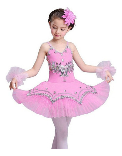 H Bebé Niña Vestido Niña A2314 Falda Medias Traje De Ballet