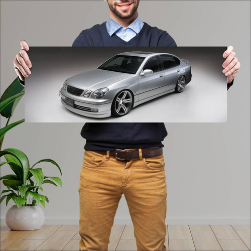 Cuadro 30x80cm Auto 2000 Lexus Gs By Wald Auto 23