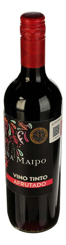 Pack De 12 Vino Tinto Viña Maipo Afrutado 750 Ml