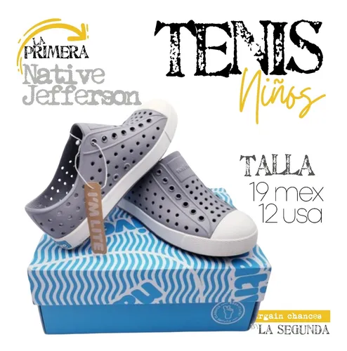 Talla 19 mexicano en americano de niño sale