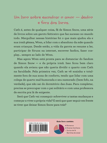 Fangirl, De Rowell, Rainbow. Editora Seguinte, Capa Mole Em Português