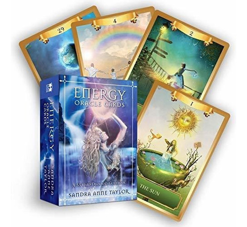 Energy Oracle Cards - Taylor, Sandra Anne, De Taylor, Sandra A. Editorial Lifestyles En Inglés