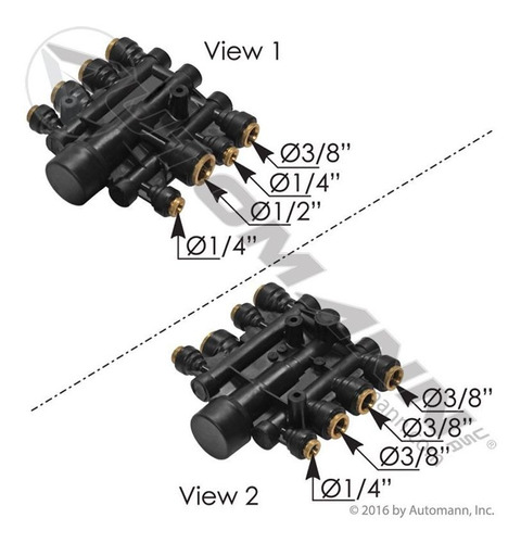 Switch De Control De Aire Ppv Vnl670 Volvo 20913828