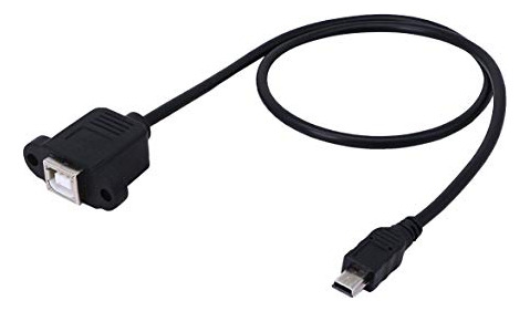 Cerrxian - Mini Usb (50 Cm, 5 Pines Macho A Usb Tipo B 2.0 H