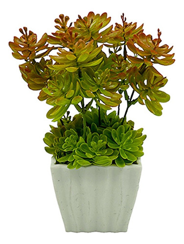 Planta Sedum Artificial En Maceta