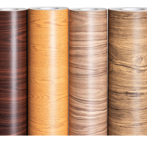 Vinilo Madera Autoadhesivo Económico 6mts X 122cm - Elea